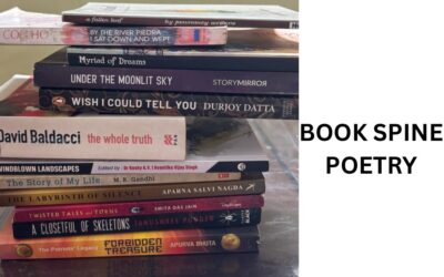 Book Spine Poetry